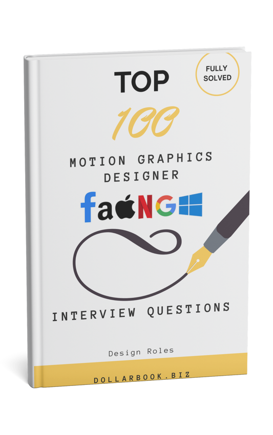 Top 100 Motion Graphics Designer Interview questions