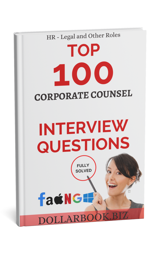 Top 100 Corporate Counsel Interview questions